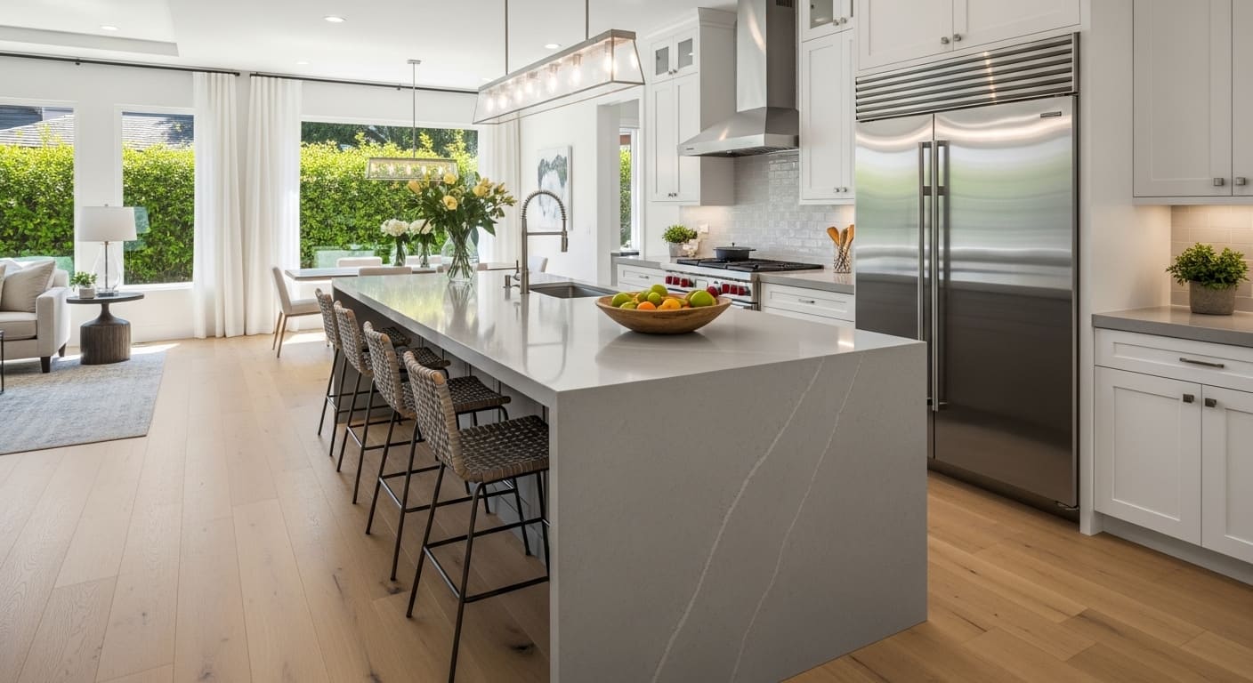 Quartz and Wood Care Expert Cleaning from Floor to Countertop